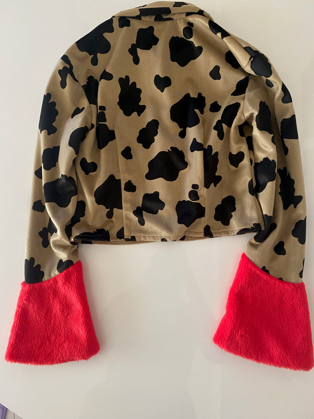 Women's Blouse "Ruby Cowhide"