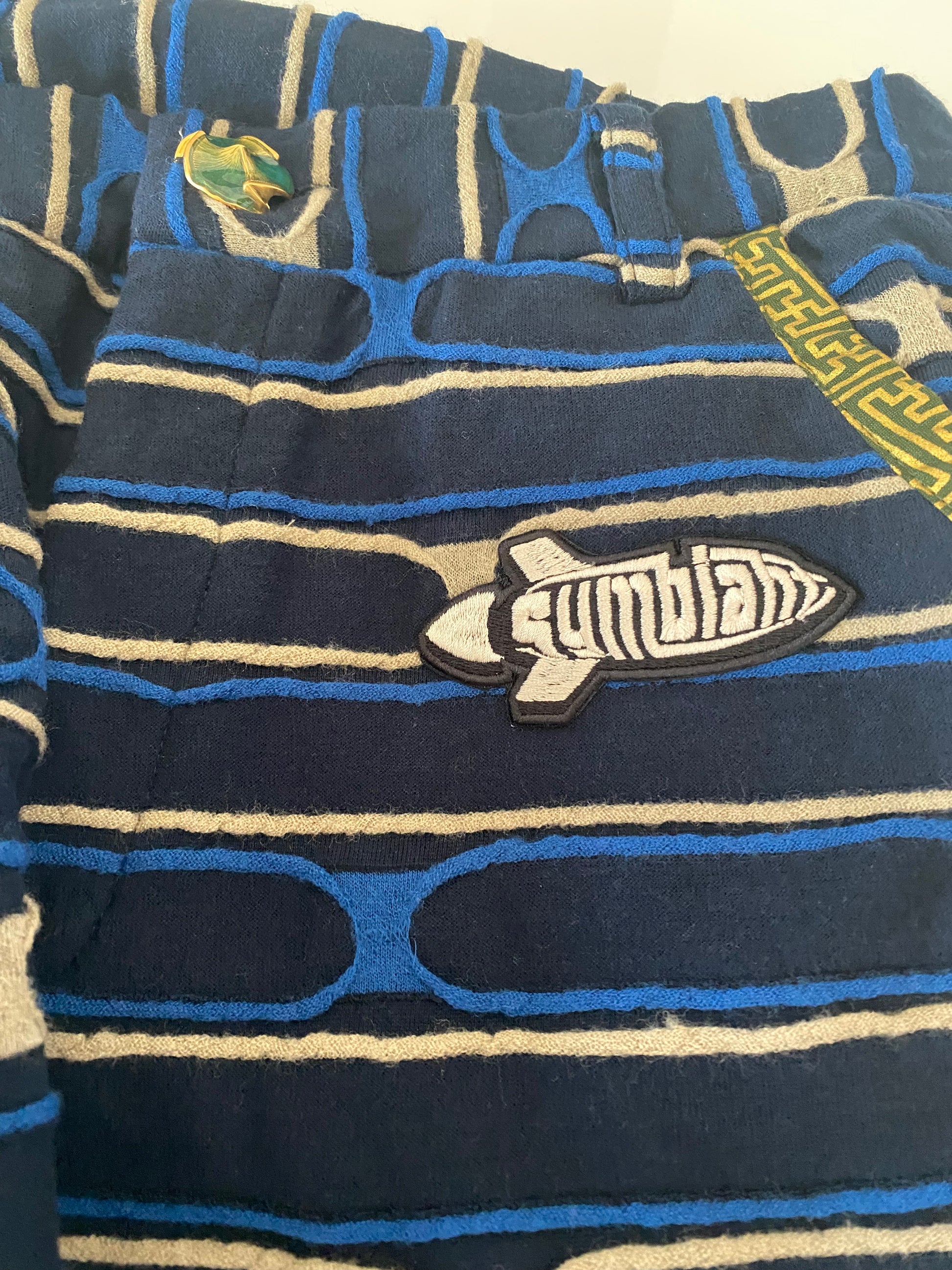 Men's pants "Blue Chain link"